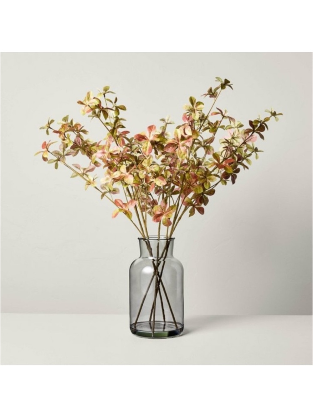 Hearth & Hand Magnolia 24" Faux Rusted Quince Leaf Fall Arrangement